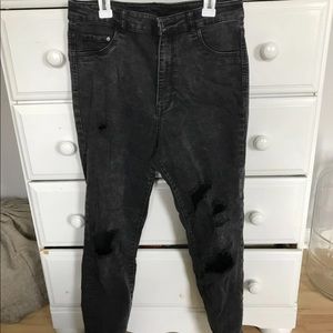 Black Ripped Jeans